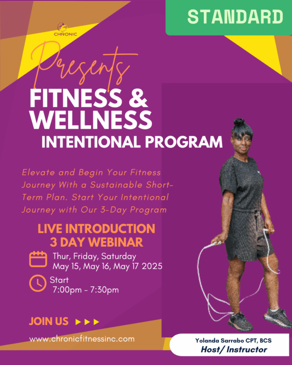 Fitness and Wellness Intentional Program- Standard
