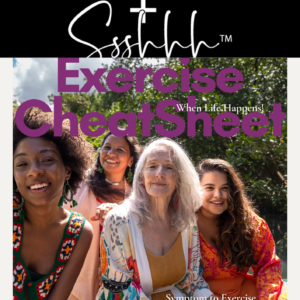 SssHhh Menopause Exercise CheatSheet