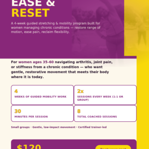 Ease & Reset Stretching 4/Week (Women)